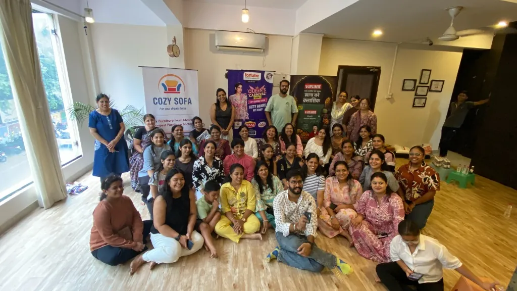 Sattva Yoga community breathwork and posture alignment workshop in Udaipur